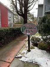 A sign on a post

Description automatically generated